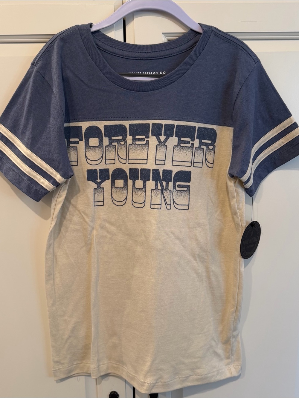 NWT Tiny Wales Forever Young Tee